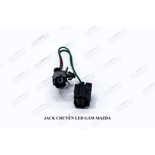 DÂY CẮM - JACK CHUYỂN ĐỔI LED GẦM MAZDA
